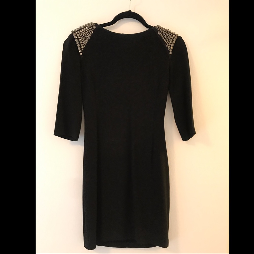 Zara black mini dress
